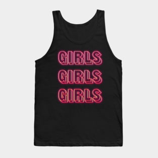 GIRLS NEON SIGN Tank Top